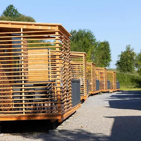Vakantiehuis Stylisches Mobilehome Im Vital Camp Bayerbach