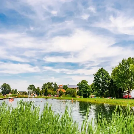 Vakantiehuis Stylisches Mobilehome Im Vital Camp Bayerbach *
